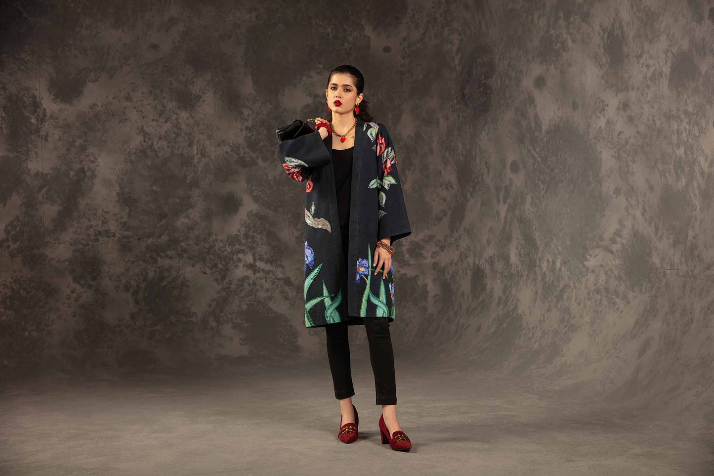 Nishat Linen - Printed Jacket - PW23-144