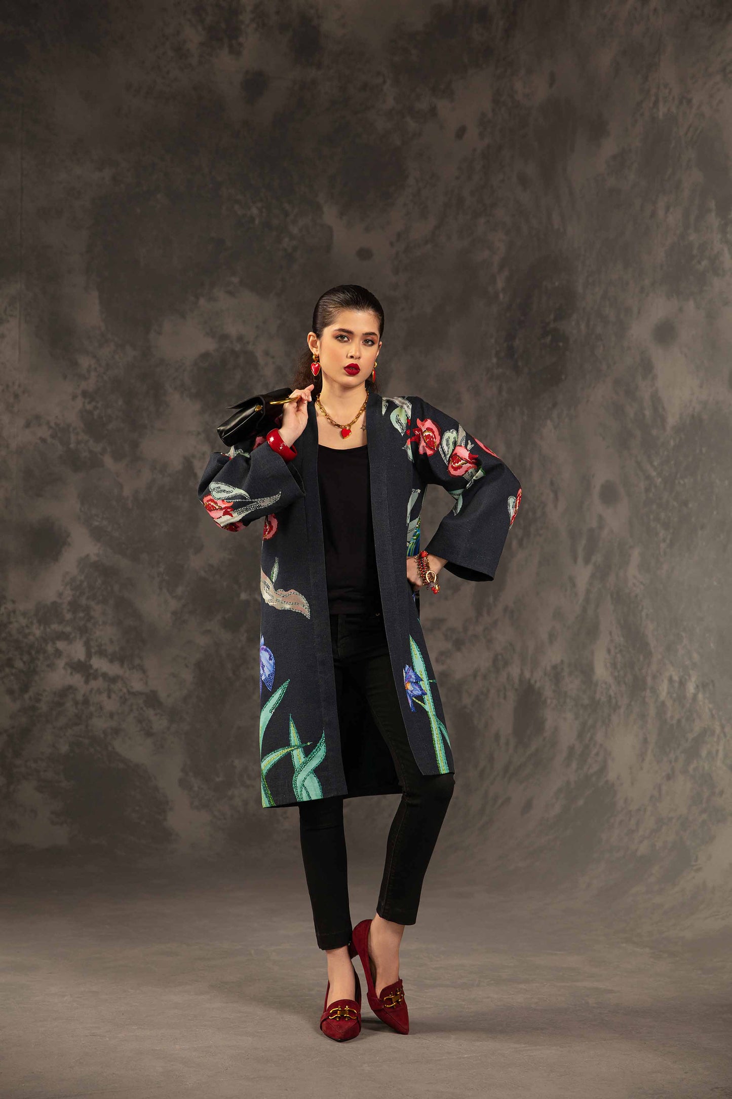 Nishat Linen - Printed Jacket - PW23-144