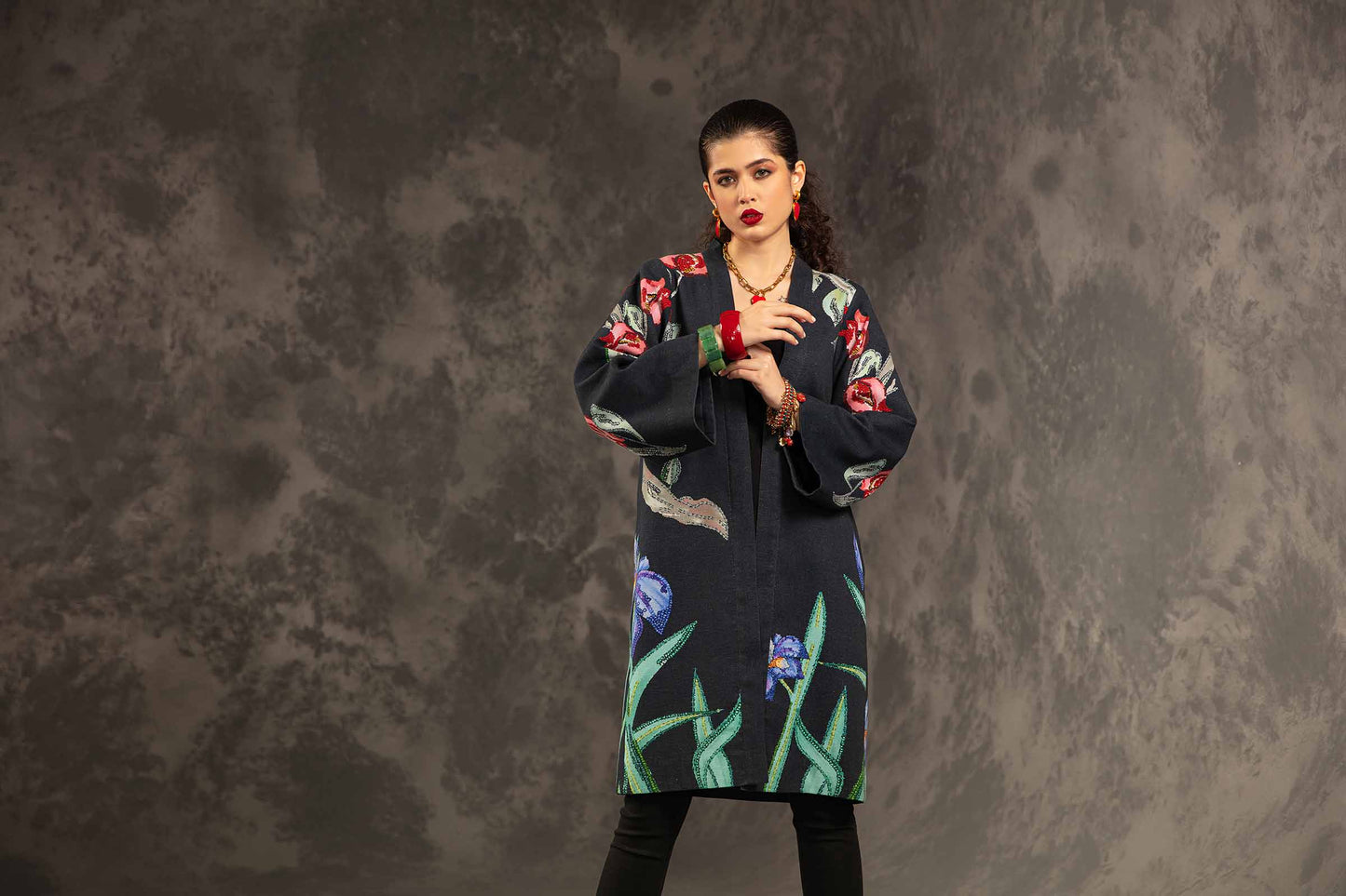 Nishat Linen - Printed Jacket - PW23-144