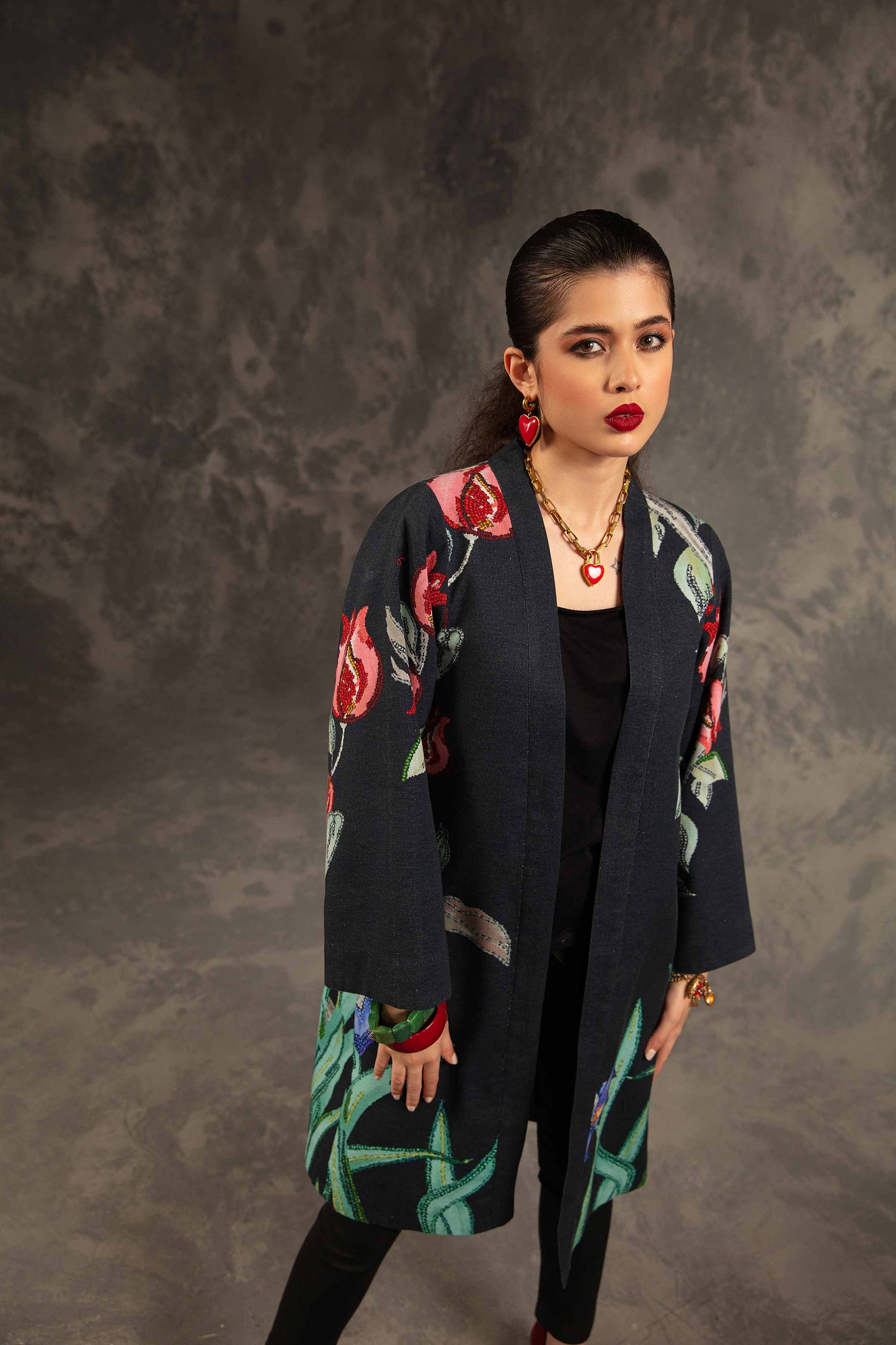 Nishat Linen - Printed Jacket - PW23-144