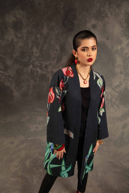 Nishat Linen - Printed Jacket - PW23-144