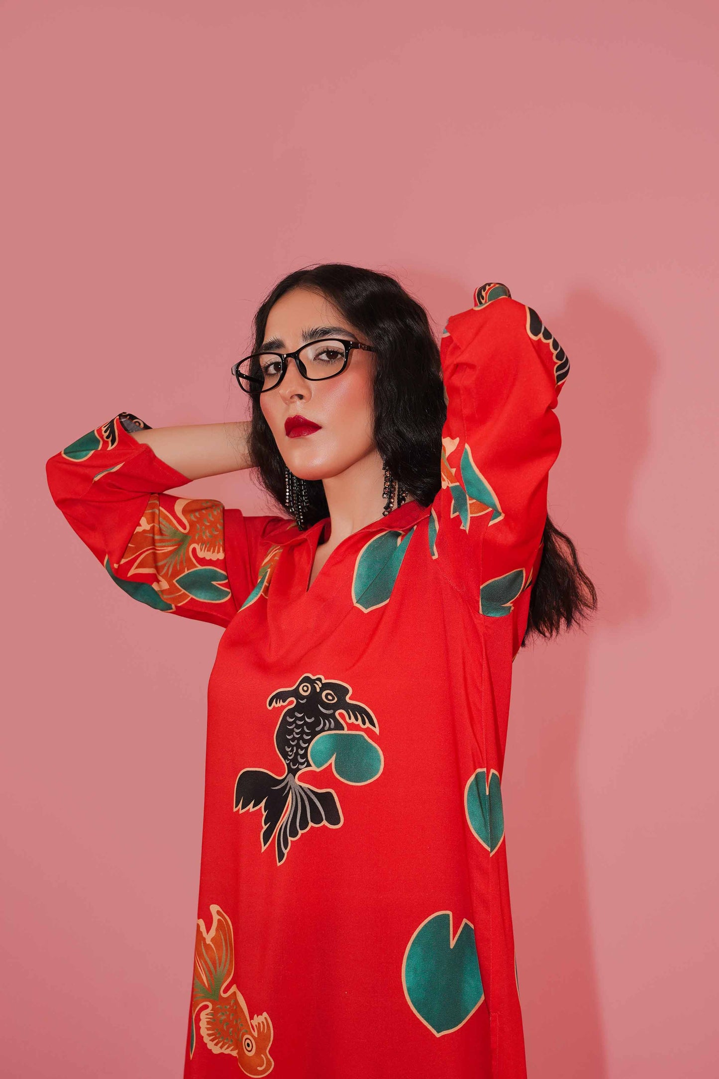 Nishat Linen - Printed Shirt - PW23-146