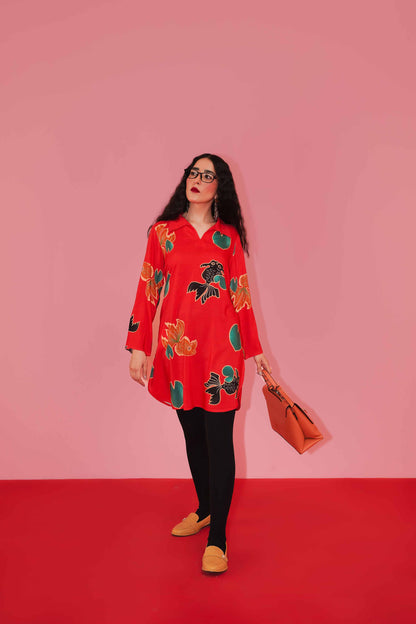 Nishat Linen - Printed Shirt - PW23-146