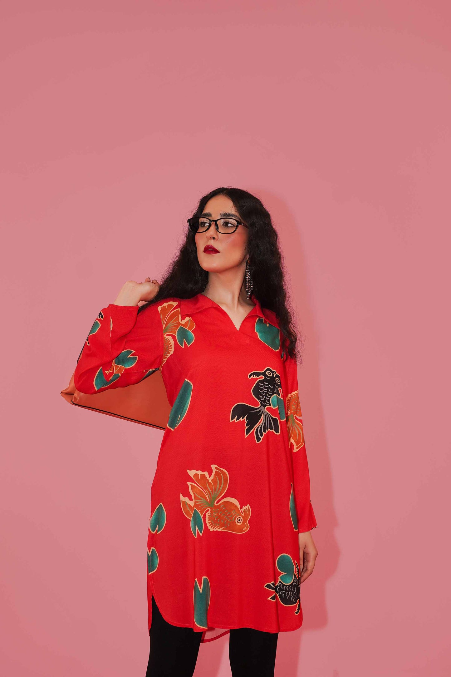 Nishat Linen - Printed Shirt - PW23-146
