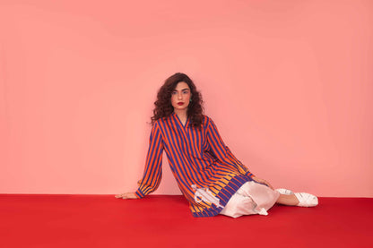 Nishat Linen - Printed Shirt - PW23-148