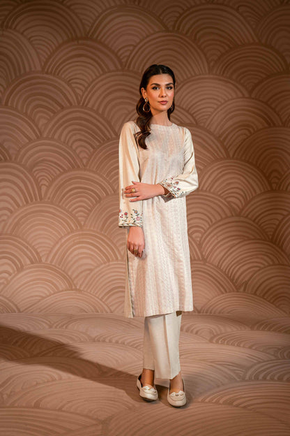 Nishat Linen - 2 Piece - Embroidered Suit - PW23-15