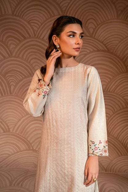 Nishat Linen - 2 Piece - Embroidered Suit - PW23-15