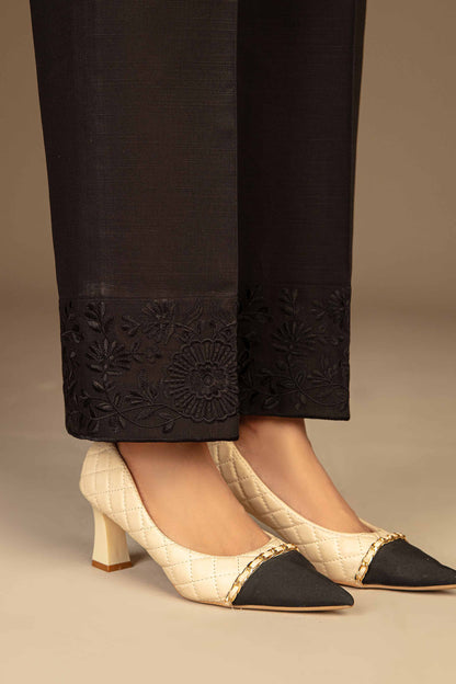 Nishat Linen - Embroidered Trousers - PW23-158