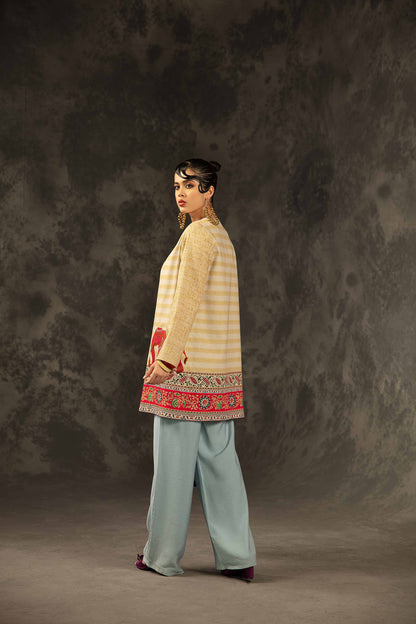Nishat Linen - Printed Jacket - PW23-159