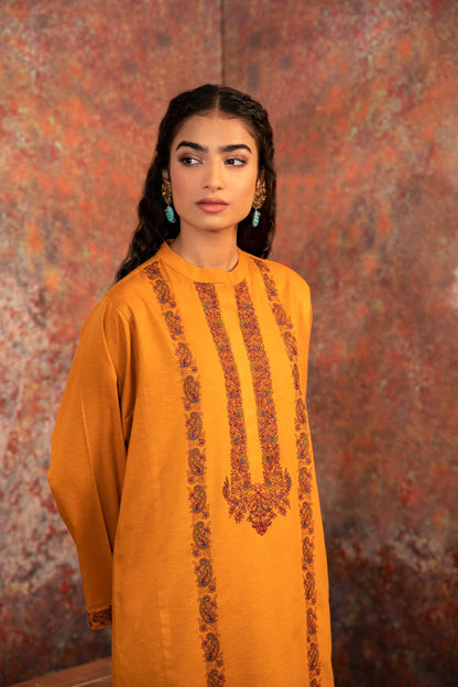 Nishat Linen - 2 Piece - Embroidered Suit - PW23-16