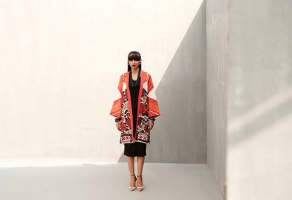 Nishat Linen - Printed Jacket - PW23-161