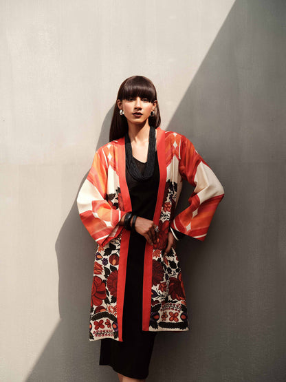 Nishat Linen - Printed Jacket - PW23-161