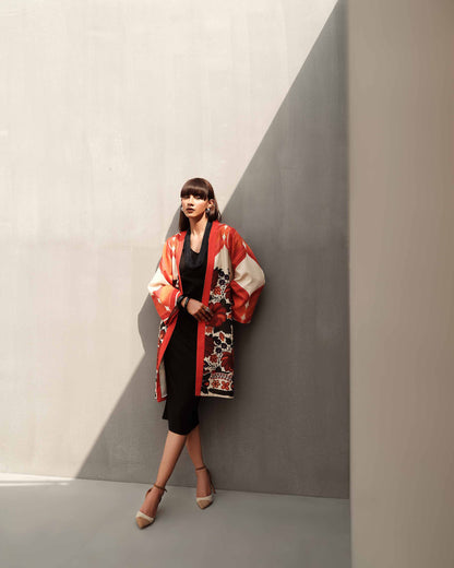 Nishat Linen - Printed Jacket - PW23-161