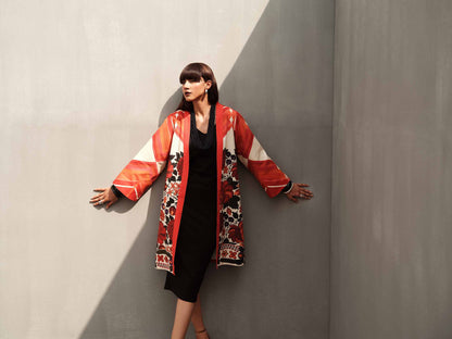 Nishat Linen - Printed Jacket - PW23-161