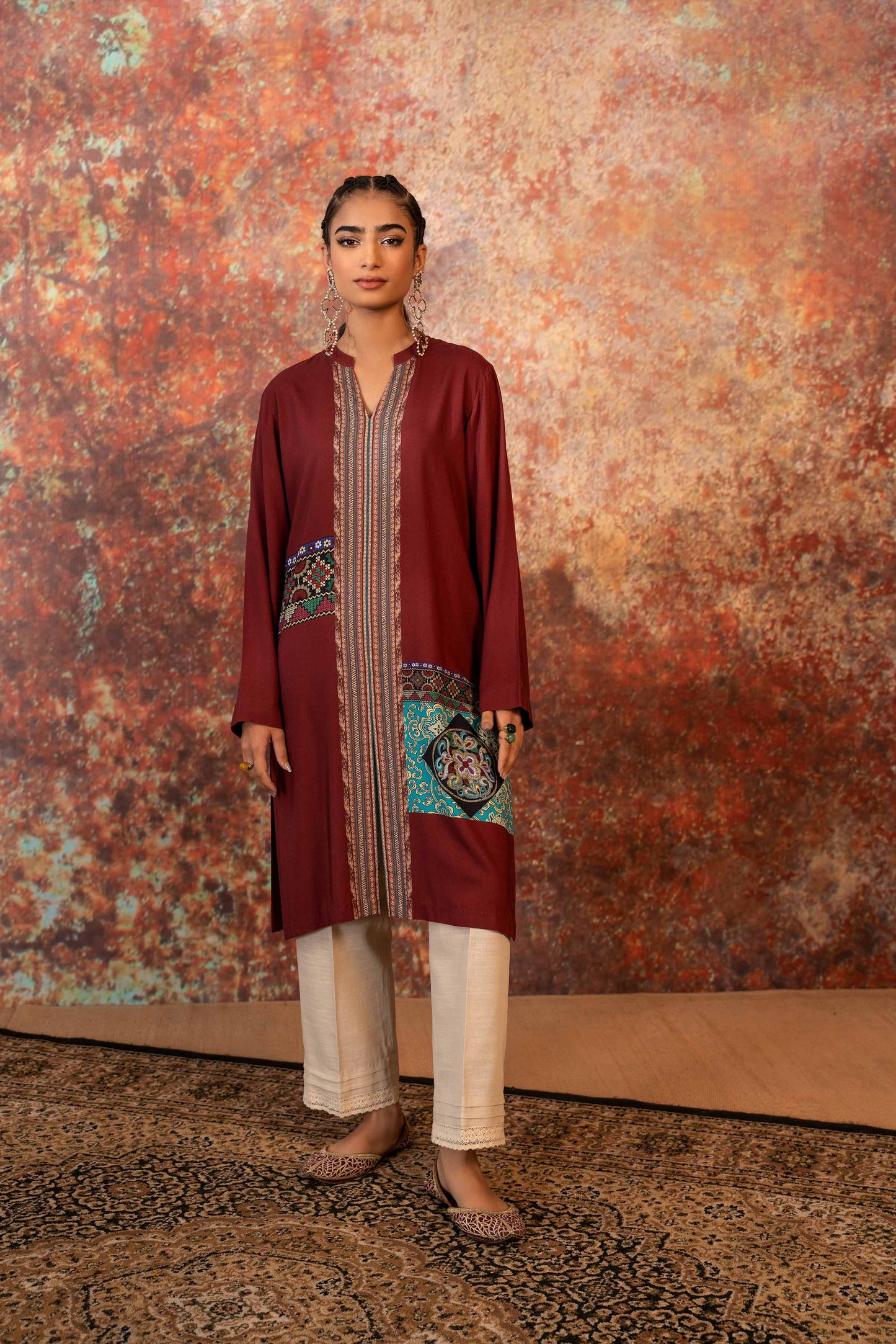 Nishat Linen - Printed Shirt - PW23-162