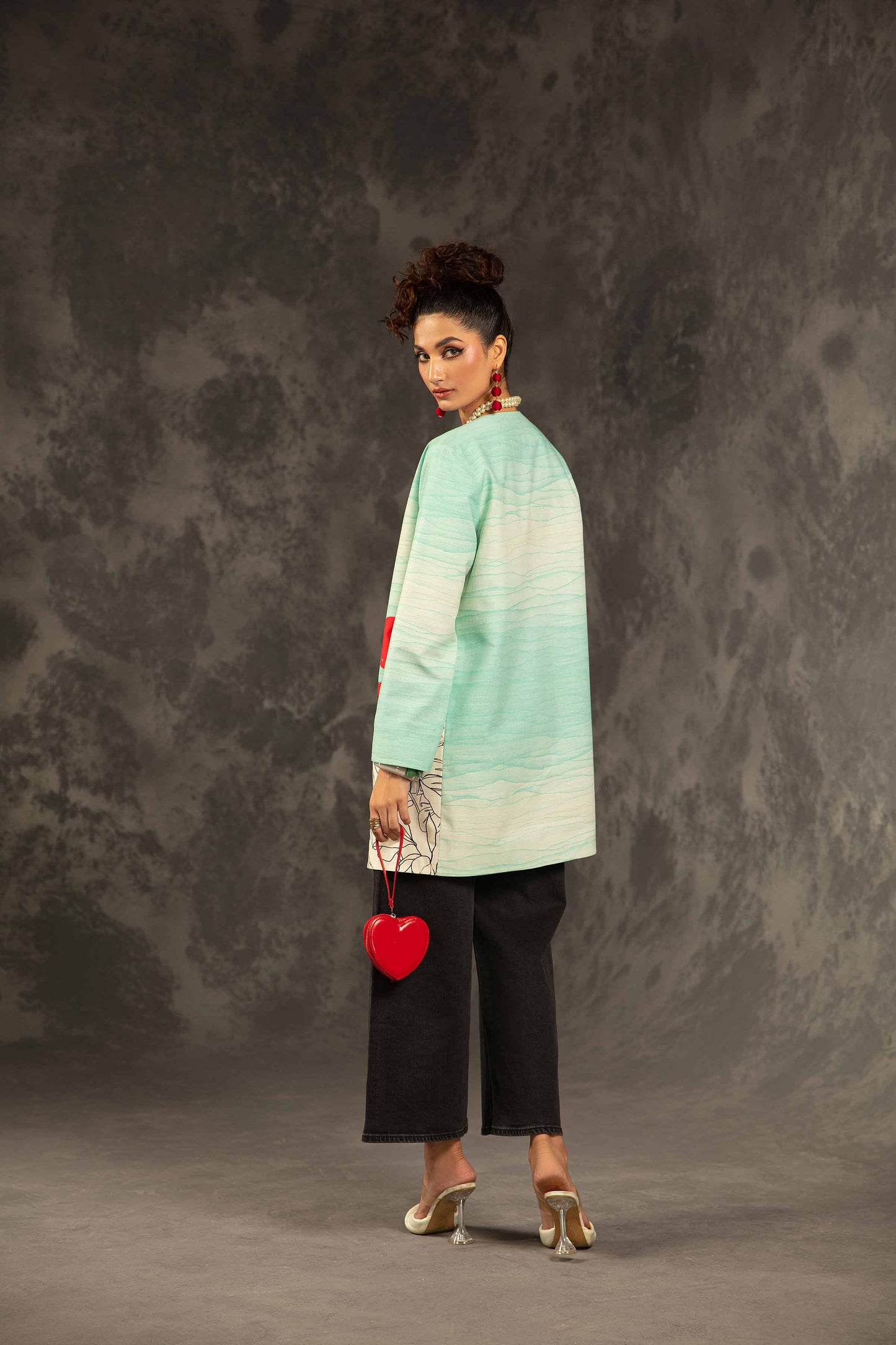 Nishat Linen - Printed Jacket - PW23-163