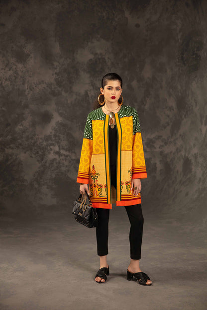 Nishat Linen - Printed Jacket - PW23-164