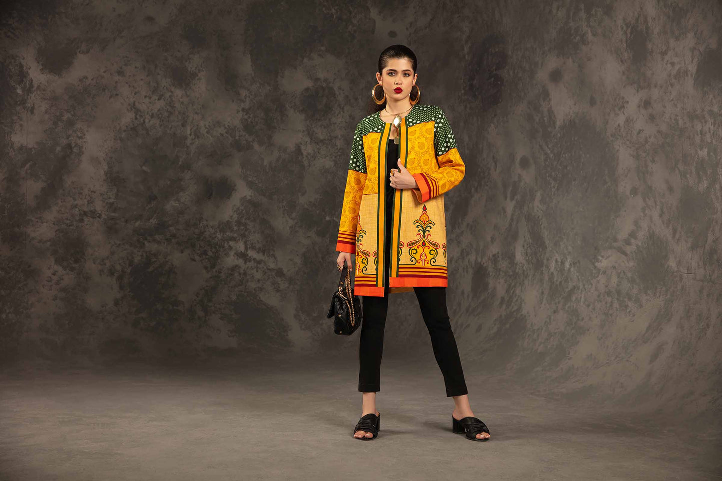 Nishat Linen - Printed Jacket - PW23-164