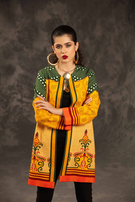 Nishat Linen - Printed Jacket - PW23-164