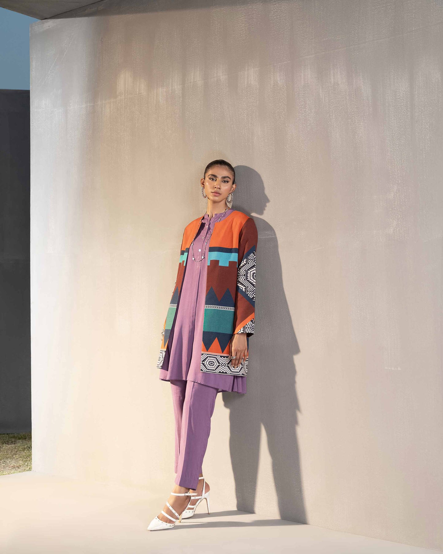 Nishat Linen - Printed Jacket - PW23-165