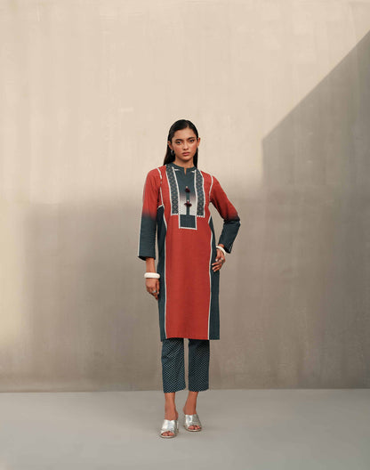 Nishat Linen - 2 Piece - Printed Suit - PW23-173