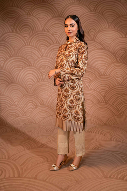 Nishat Linen - Printed Shirt - PW23-177