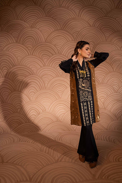 Nishat Linen - Printed Shirt - PW23-178