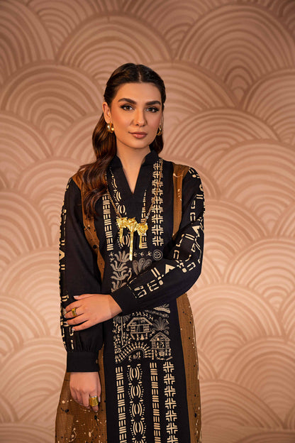 Nishat Linen - Printed Shirt - PW23-178