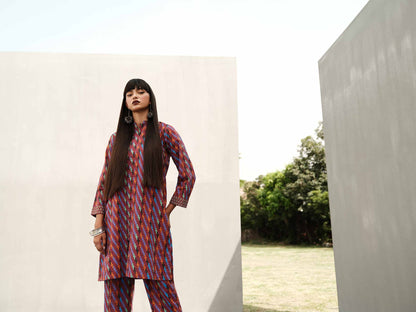 Nishat Linen - 2 Piece - Printed Suit - PW23-179
