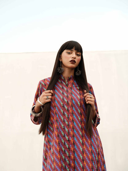 Nishat Linen - 2 Piece - Printed Suit - PW23-179