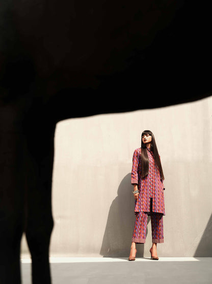 Nishat Linen - 2 Piece - Printed Suit - PW23-179