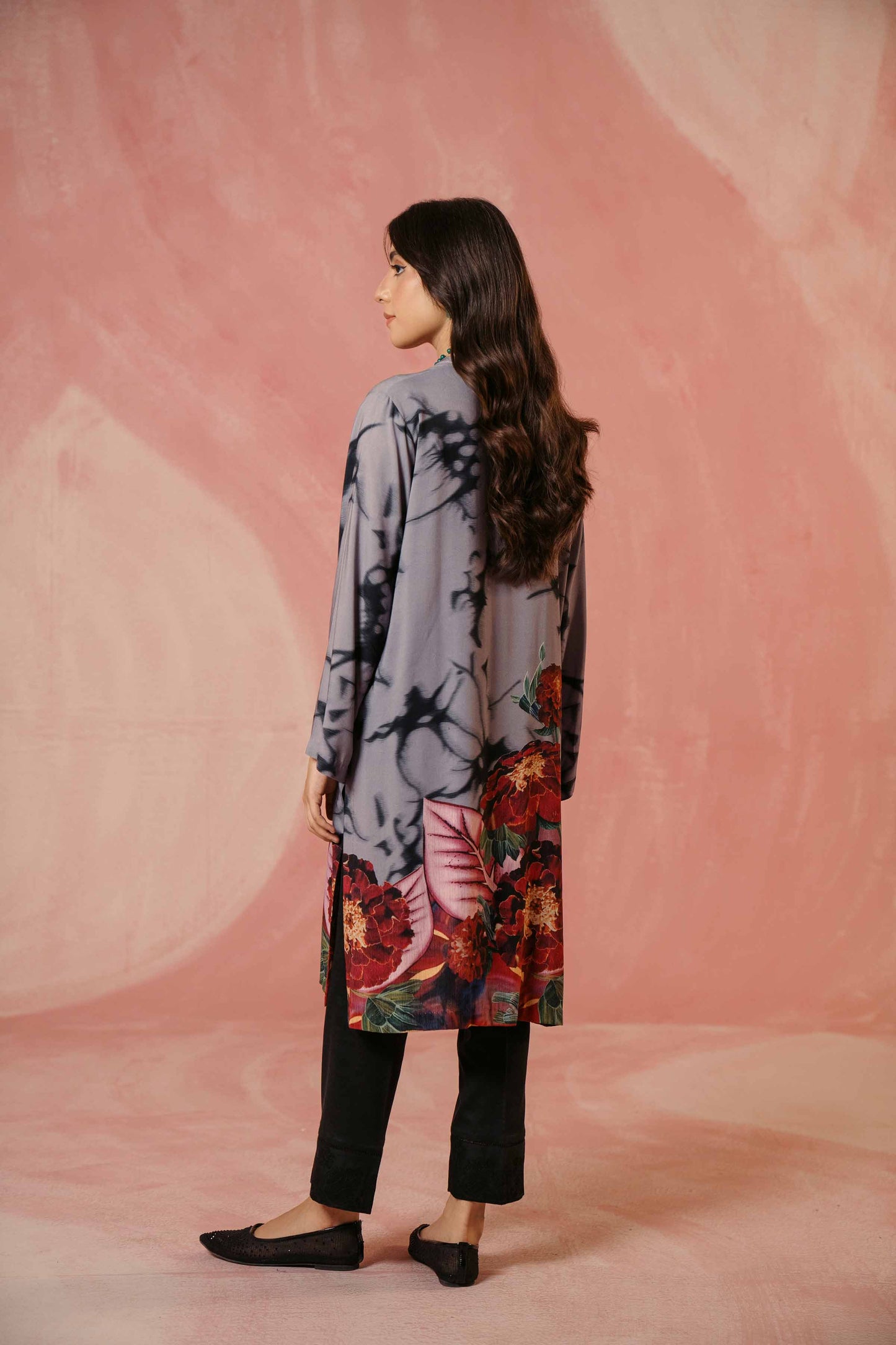 Nishat Linen - Printed Shirt - PW23-180