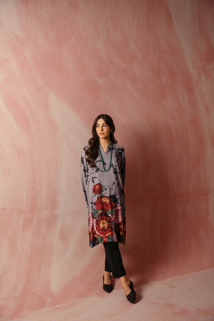 Nishat Linen - Printed Shirt - PW23-180