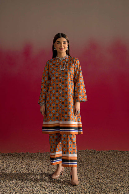 Nishat Linen - 2 Piece - Printed Suit - PW23-181