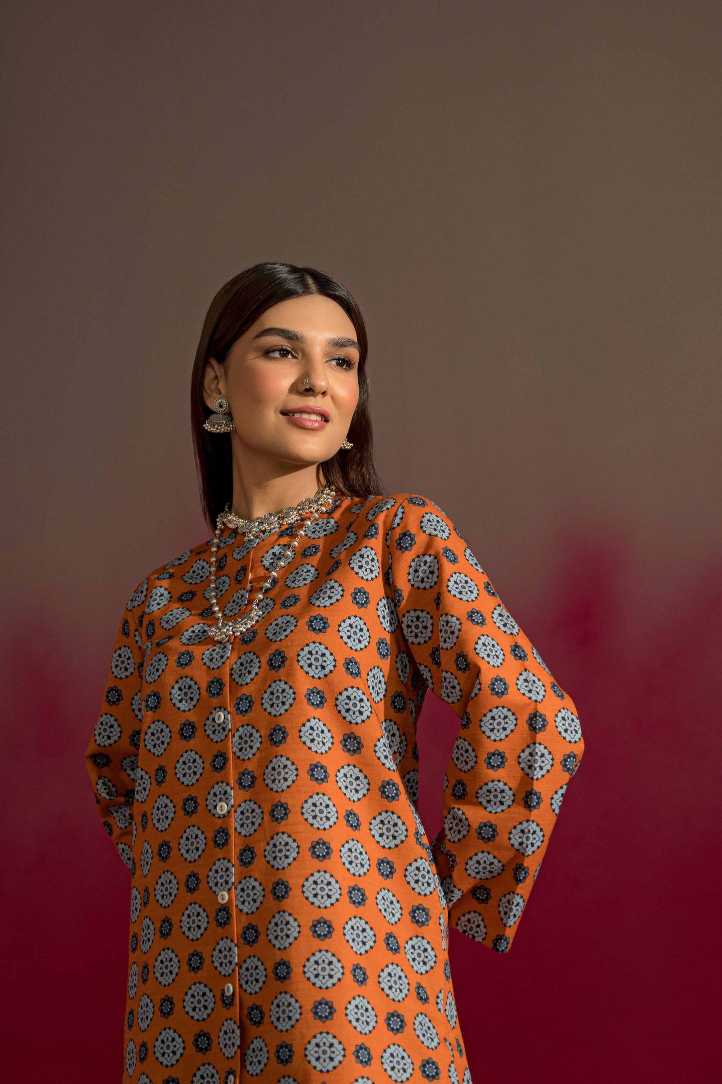 Nishat Linen - 2 Piece - Printed Suit - PW23-181