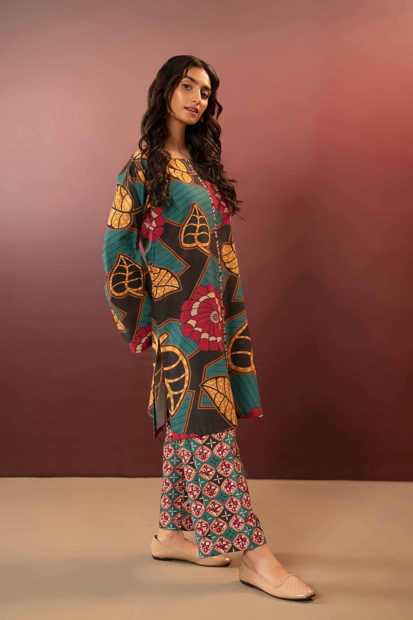 Nishat Linen - 2 Piece - Printed Suit - PW23-182