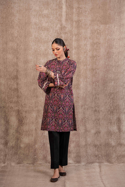 Nishat Linen - Printed Shirt - PW23-186