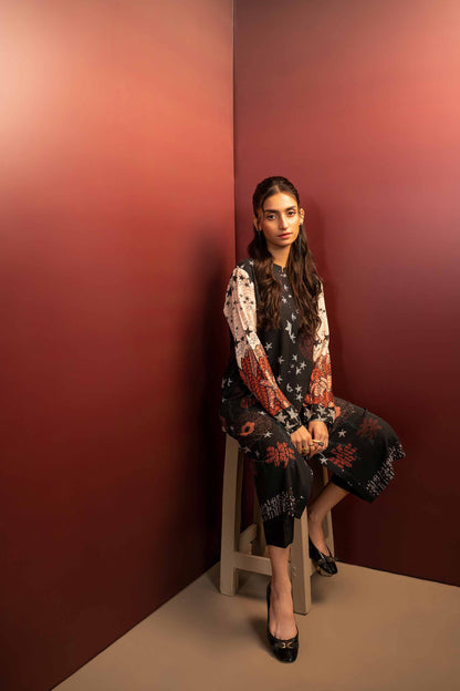 Nishat Linen - Printed Shirt - PW23-187