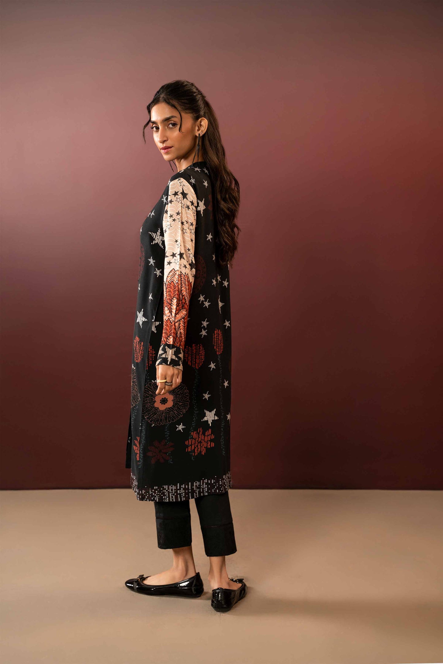 Nishat Linen - Printed Shirt - PW23-187