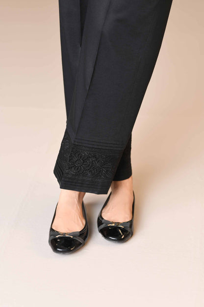 Nishat Linen - Embroidered Trousers - PW23-192