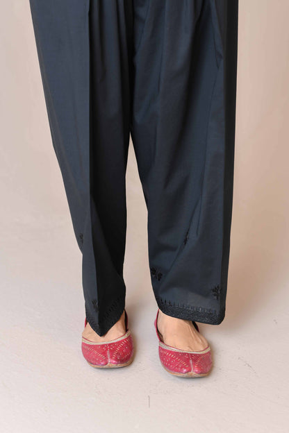 Nishat Linen - Embroidered Shalwar - PW23-194