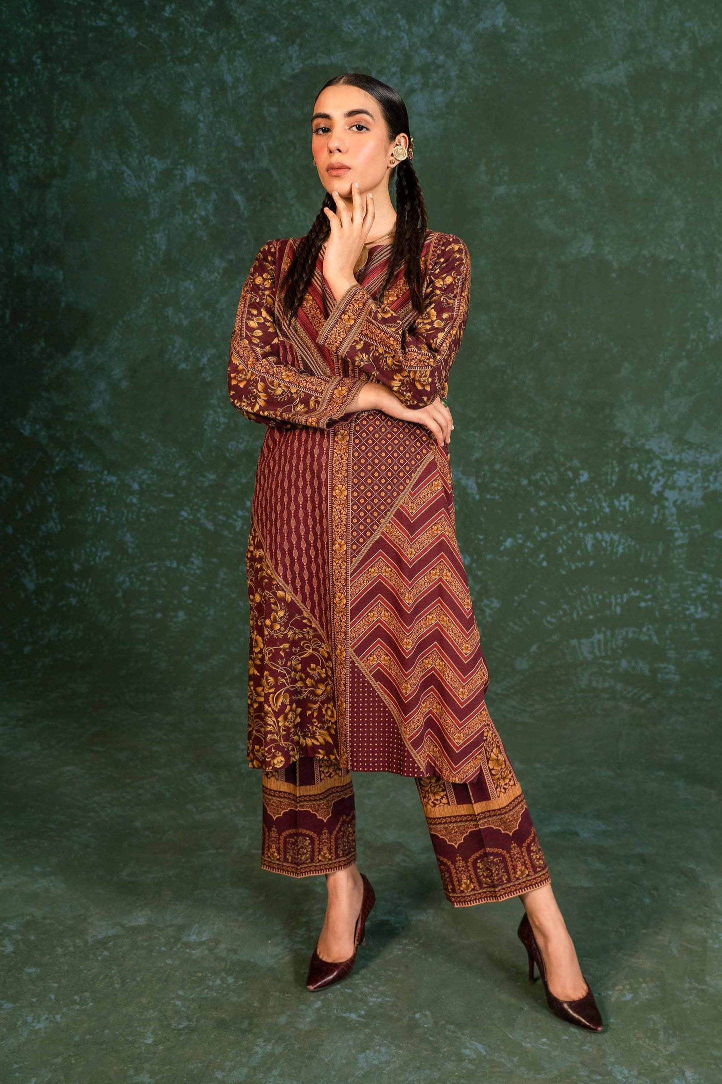 Nishat Linen - 2 Piece - Printed Suit - PW23-195