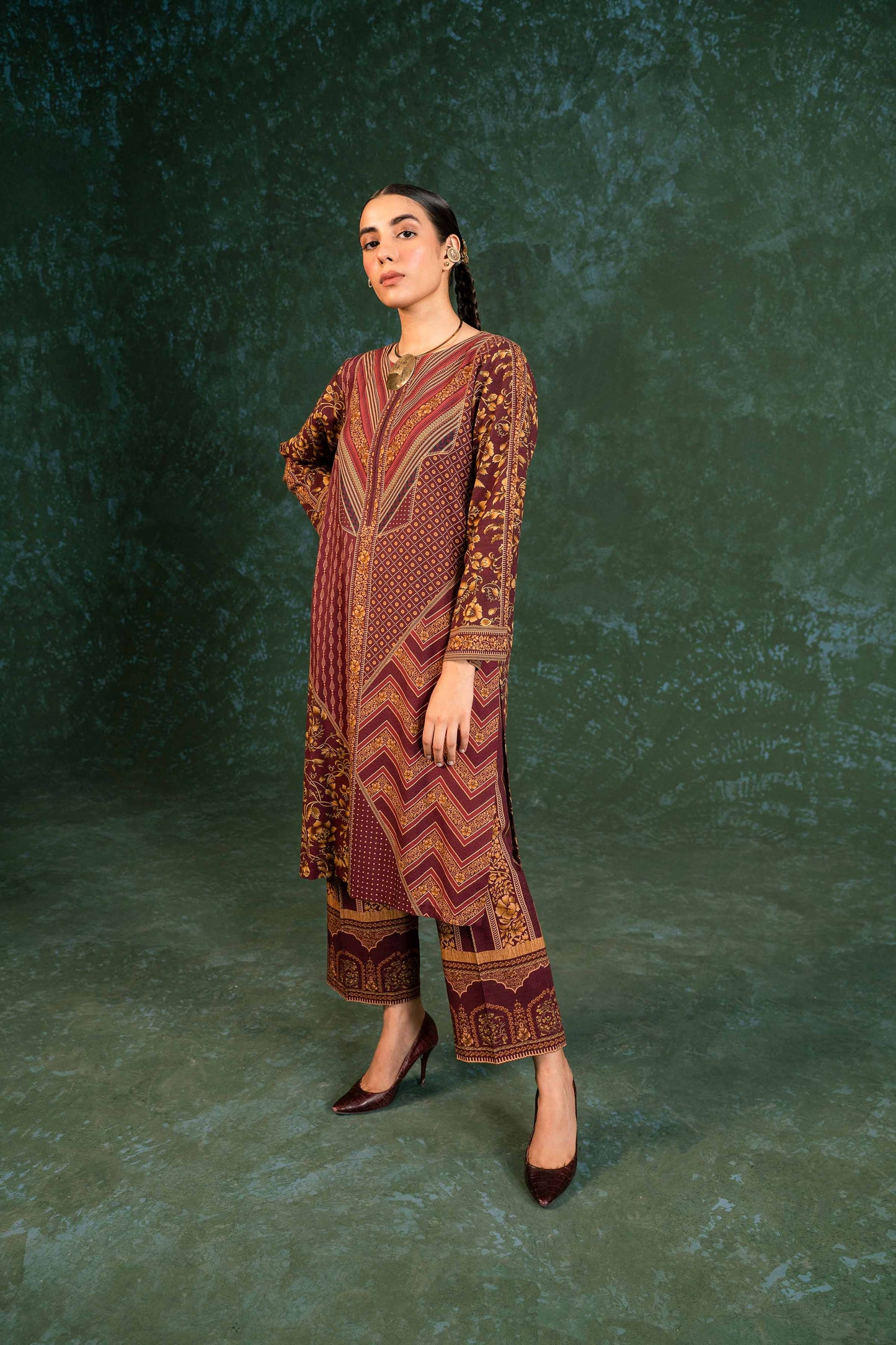 Nishat Linen - 2 Piece - Printed Suit - PW23-195