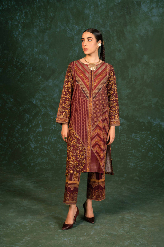 Nishat Linen - 2 Piece - Printed Suit - PW23-195