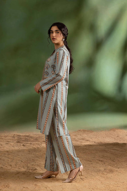 Nishat Linen - 2 Piece - Printed Suit - PW23-196
