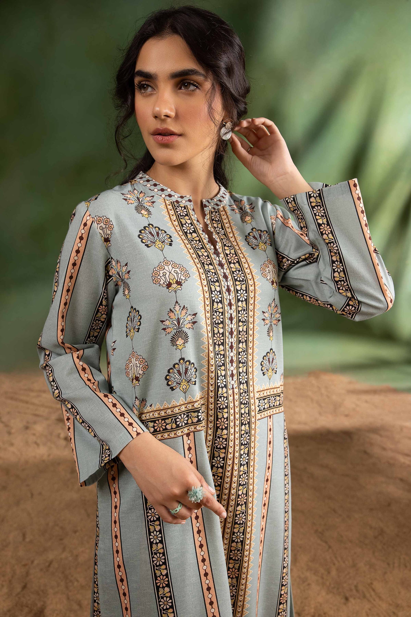 Nishat Linen - 2 Piece - Printed Suit - PW23-196