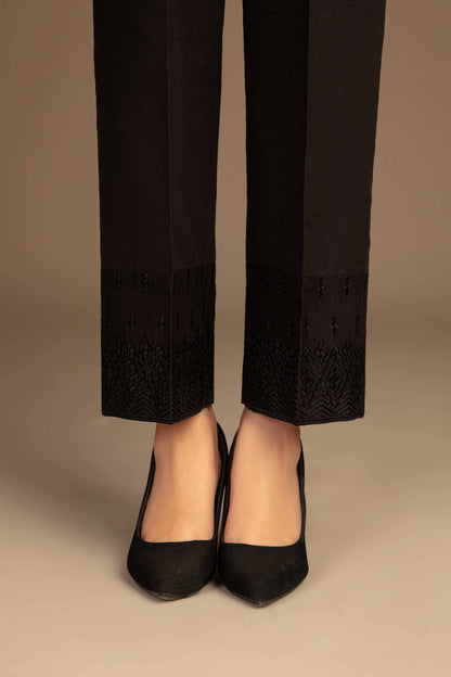 Nishat Linen - Embroidered Trousers - PW23-197
