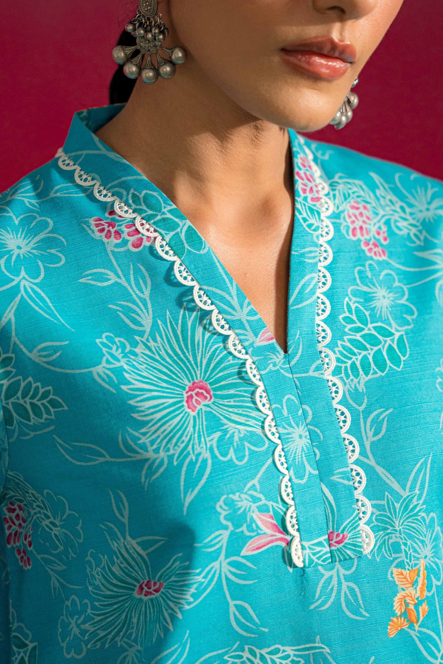 Nishat Linen - Printed Shirt - PW23-198