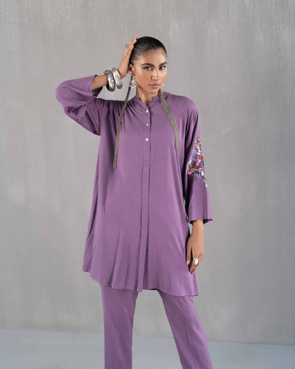 Nishat Linen - 2 Piece - Embroidered Suit - PW23-20