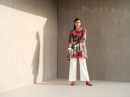 Nishat Linen - Printed Shirt - PW23-202